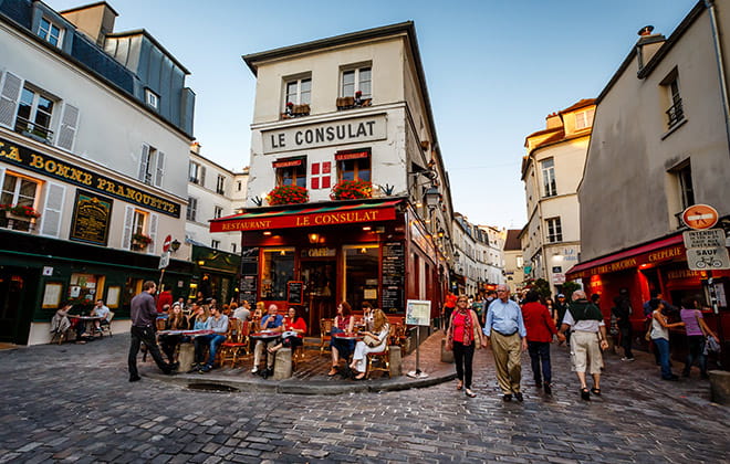 Paris' little cafes